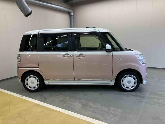 ムーヴキャンバスＧメイクアップ　ＳＡII純正ナビ　バックモニター　プッシュボタンスタート　キーフリー　両側電動スライドドア　スマートアシスト２搭載　アイドリングストップ　ＬＥＤ　オートライト　置きラクボックス　２トーン（三重県）の中古車
