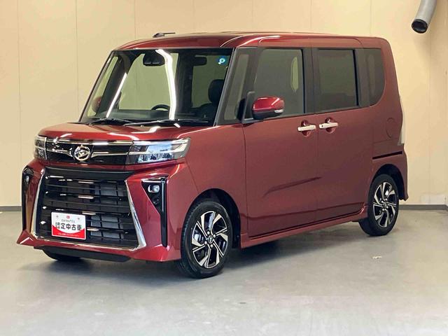 タントカスタムＸ９インチスマホ連携ディスプレイオーディオ　バックモニター　両側パワースライドドア　シートヒーター　プッシュボタンスタート　キーフリー　電動パーキングブレーキ　ＬＥＤ　スマートアシスト　Ｔ−Ｆｉｎｅ（三重県）の中古車
