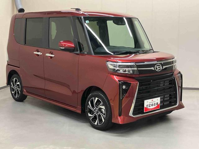 タントカスタムＸ９インチスマホ連携ディスプレイオーディオ　バックモニター　両側パワースライドドア　シートヒーター　プッシュボタンスタート　キーフリー　電動パーキングブレーキ　ＬＥＤ　スマートアシスト　Ｔ−Ｆｉｎｅ（三重県）の中古車
