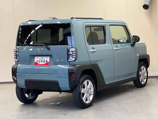 タフトＧディスプレイオーディオ　バックモニター　クルーズコントロール　シートヒーター　プッシュボタンスタート　キーフリー　電動パーキングブレーキ　ガラスルーフ　ＬＥＤ　スマートアシスト　１５インチアルミ（三重県）の中古車