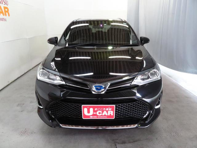 カローラフィールダーハイブリッドｇ ダブルバイビーハイブリッド車 キーフリー プッシュ式エンジンスターター オートエアコン ｌｅｄヘッドライト バックカメラ オートライト クルーズコントロール コーナーセンサー ７インチワイドｓｄナビゲーション 三重県 の中古車