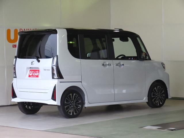 タントカスタムＲＳ　　運転席・助手席シートヒーター　１年間無料保証試乗車ＵＰ　電格ドアミラー　Ｗエアバック　ターボエンジン　ＬＥＤライト　キーフリーシステム　セキュリティ　１オーナー　オートライト　ＡＢＳ　コーナーセンサー　両側パワースライドドア　パノラマカメラ（三重県）の中古車