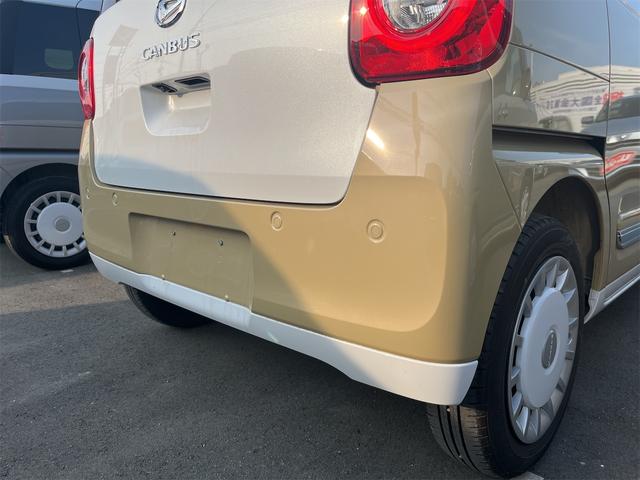 ムーヴキャンバスストライプスＧ　コーナーセンサー　キーフリー　１年間無料保証元試乗車　両側パワースライドドアー　安全ボディ　電動格納ドアミラー　運転席・助手席Ｓヒーター　プッシュスタート　バックモニター　ＬＥＤライト　オートエアコン　パワーウィンドウ　電動パーキングブレーキ（三重県）の中古車