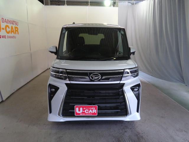 タントカスタムＸ　ｅｃｏＩＤＬＥ非装着車　　　　　　１年間無料保証届出済未使用車　Ｗパワースライドドア　ブルートゥースオーディオ　パークアシスト　ＴＶ　ＵＳＢ接続　Ｓヒーター　ＬＥＤライト　ＡＵＴＯライト　電動格納式ミラー　９型ディスプレイオーディオ　パノラマカメラ（三重県）の中古車
