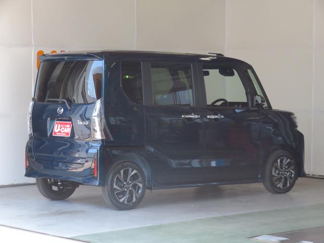 タントカスタムＸ　　届出済未使用車　オートエアコン　１年間無料保証リモコンキー　Ｗパワースライドドア　アイドリングストップ機能　Ｓヒーター　ＬＥＤライト　ＡＵＴＯライト　電動格納式ミラー　盗難警報装置　ＡＢＳ　コーナーセンサー　電動パーキングブレーキ　バックカメラ（三重県）の中古車