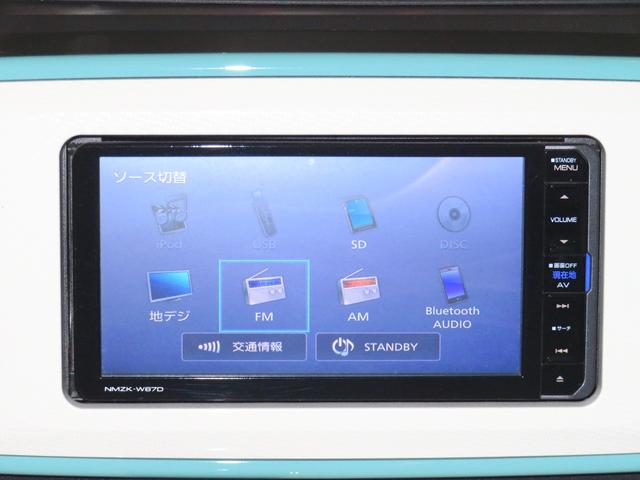 ムーヴキャンバスＧメイクアップ　ＳＡII　　　　純正７型ナビ　１年間無料保証ブルートゥースオーディオ　１オーナ　ＴＶ　Ｒカメラ　ＬＥＤ　ＵＳＢポート　盗難警報装置　プッシュスタート　ＤＶＤ　前方用ドライブレコーダー　両側パワースライドドア　オートエアコン　パワーウィンドウ（三重県）の中古車