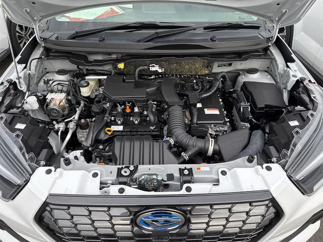 ロッキープレミアムＧ　ＨＥＶ　　純正７型ナビ　ＥＴＣ　１年間無料保証ブルートゥースオーディオ　Ｂモニ　Ｄレコ　元試乗車　電動格納式ドアミラー　　車線逸脱警報装置　地デジ　ＵＳＢポート　衝突安全ボディ　ＬＥＤヘッド　Ｓヒーター　コーナーセンサー　電動パーキングブレーキ（三重県）の中古車