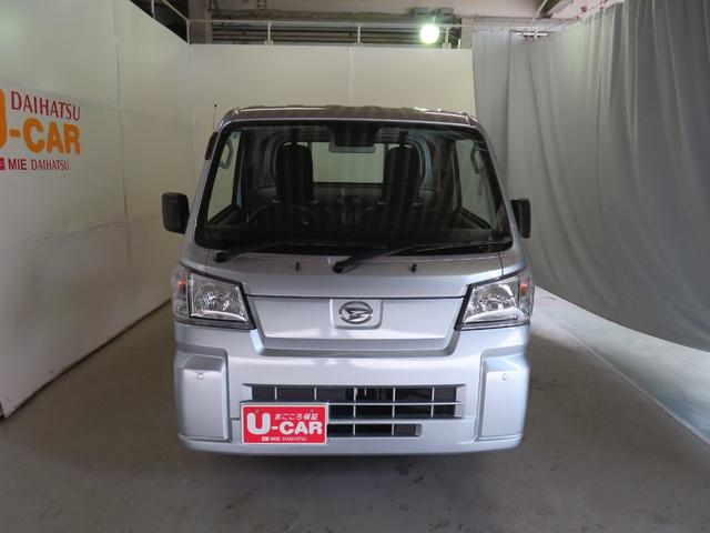 ハイゼットトラックスタンダード　　４ＷＤ　ＣＶＴ　あゆみ板掛け　１年間無料保証アイドリングストップ付き　コーナーセンサ　安全ボディ　ダブルエアバッグ　ワンオーナー　衝突軽減システム　オートライト　マニュアルエアコン　パワーステアリング　記録簿　レベリング　ＡＭ／ＦＭラジオ（三重県）の中古車