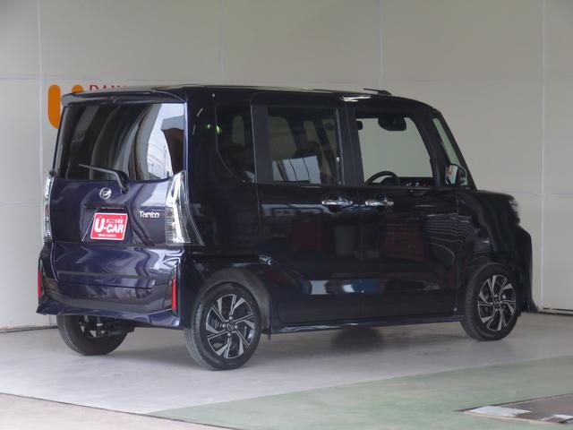 タントカスタムＸ　　　運転席・助手席シートヒーター　１年間無料保証アイドリングＳＴＯＰ　キーフリーキー　　バックカメラ付　両パワースライドドア　プッシュスタート　ハイビームアシスト　コーナーセンサー　電動パーキングブレーキ　オートエアコン　パワーウィンドウ（三重県）の中古車