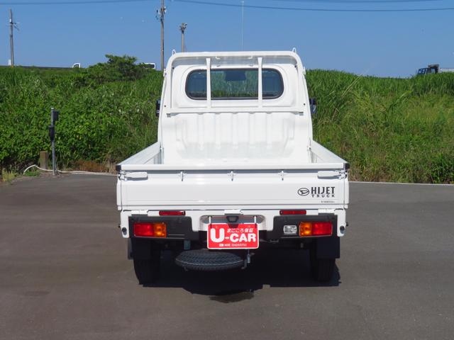ハイゼットトラックスタンダード　　４ＷＤ　ＣＶＴ　あゆみ板掛け　１年間無料保証アイドリングストップ付き　コーナーセンサ　安全ボディ　ダブルエアバッグ　ワンオーナー　衝突軽減システム　オートライト　パワーステアリング　記録簿　マニュアルエアコン　ＡＭ／ＦＭラジオ　レベリング（三重県）の中古車