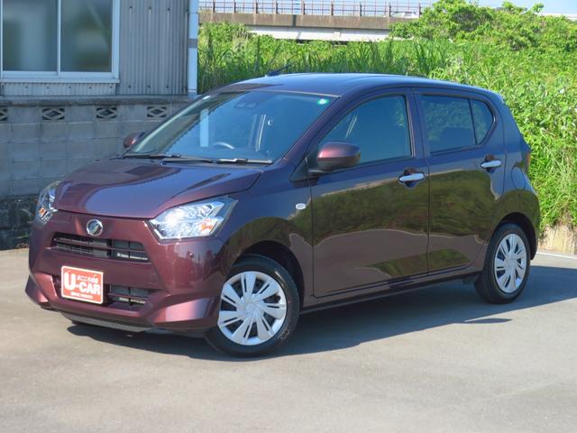 ミライースＸ　ＳＡIII　　　　　　マニュアルエアコン　１年間無料保証ブレーキ支援　試乗車ＵＰ　電動ミラー　レーンキープアシスト　１オーナー　ハイビームアシスト　ＬＥＤ　バックカメラ　Ｗエアバッグ　キーレスキー　衝突安全ボディ　ｉ−ｓｔｏｐ　ＡＢＳ　コーナーセンサー（三重県）の中古車