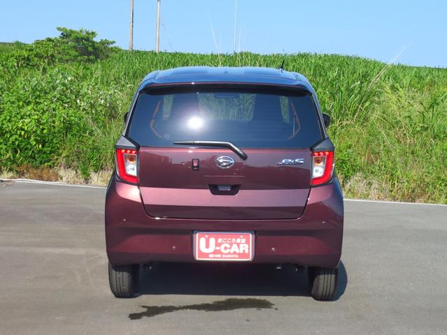 ミライースＸ　ＳＡIII　　　　　　マニュアルエアコン　１年間無料保証ブレーキ支援　試乗車ＵＰ　電動ミラー　レーンキープアシスト　１オーナー　ハイビームアシスト　ＬＥＤ　バックカメラ　Ｗエアバッグ　キーレスキー　衝突安全ボディ　ｉ−ｓｔｏｐ　ＡＢＳ　コーナーセンサー（三重県）の中古車