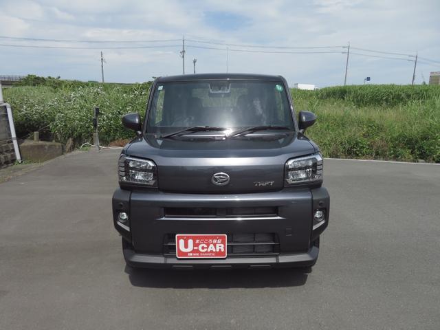 タフトＧ　　電動パーキングブレーキ　オートエアコン　１年間無料保証コーナーセンサー　試乗車　電動格納ドアミラー　前席シートヒーター　１オーナー　衝突安全ボディ　Ｒカメラ　ＬＥＤヘッドライト・フォグランプ　キーフリー　パワーウィンドウ　プッシュ式エンジンスターター（三重県）の中古車