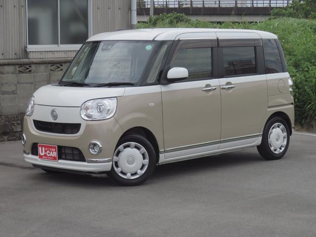 ムーヴキャンバスＧメイクアップ　ＳＡIII　　　純正８型ナビ　１年間無料保証左右電動スライドドア　電動格納ミラー　ＡＵＴＯライト　ＬＥＤ　車線逸脱警報　ＴＶ　バックカメラ付き　キーフリーシステム　ワンオーナー　エアバッグ　ＥＴＣ　Ｂｌｕｅｔｏｏｔｈ対応　ＵＳＢ接続　ＤＶＤ再生（三重県）の中古車