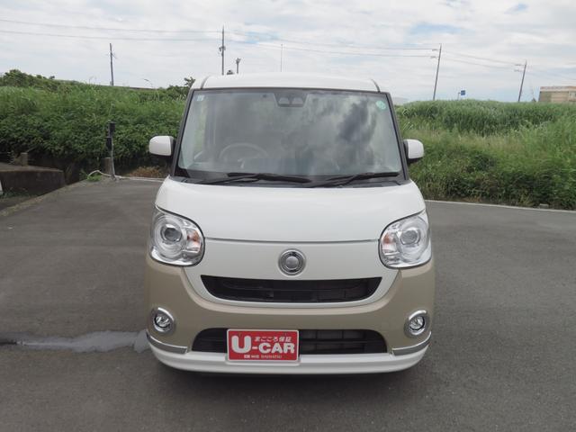 ムーヴキャンバスＧメイクアップ　ＳＡIII　　　純正８型ナビ　１年間無料保証左右電動スライドドア　電動格納ミラー　ＡＵＴＯライト　ＬＥＤ　車線逸脱警報　ＴＶ　バックカメラ付き　キーフリーシステム　ワンオーナー　エアバッグ　ＥＴＣ　Ｂｌｕｅｔｏｏｔｈ対応　ＵＳＢ接続　ＤＶＤ再生（三重県）の中古車
