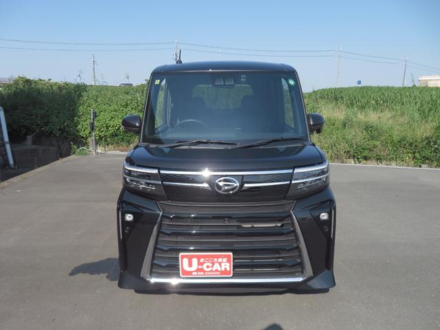 タントカスタムＲＳ　純正１０型ナビ　パノラマカメラ　１年間無料保証両側オートスライドドア　地デジ　ＢＴオーディオ　前後Ｄレコ　電動格納式ドアミラー　タ−ボ　元試乗車　ＵＳＢポート　シートヒータ　コーナーセンサー　電動パーキングブレーキ　キーフリー　オートエアコン（三重県）の中古車
