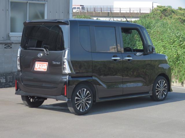 タントカスタムＲＳ　純正１０型ナビ　パノラマカメラ　１年間無料保証両側オートスライドドア　地デジ　ＢＴオーディオ　前後Ｄレコ　電動格納式ドアミラー　タ−ボ　元試乗車　ＵＳＢポート　シートヒータ　コーナーセンサー　電動パーキングブレーキ　キーフリー　オートエアコン（三重県）の中古車