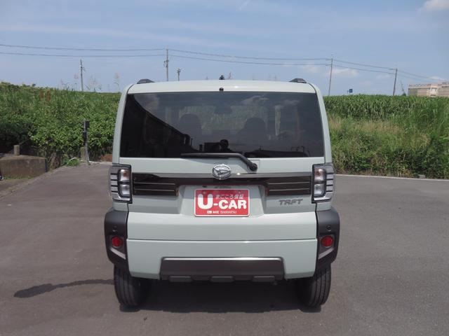 タフトＧターボ　ダーククロムベンチャー　キーフリー　１年間無料保証車線逸脱警報装置　シートヒータ　ＬＥＤ　安全ボディ　ムーンルーフ　電動格納ドアミラー　エアバッグ　ターボ　電動パーキングブレーキ　コーナーセンサー　オートエアコン　バックカメラ　パワーウィンドウ（三重県）の中古車