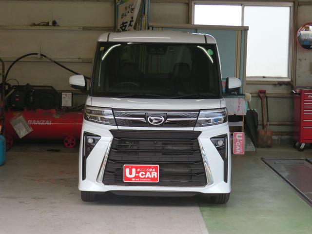 タントカスタムＲＳ　純正１０型ナビ　パノラマカメラ　１年間無料保証地デジ　ＢＴオーディオ　ＥＴＣ付　前後Ｄレコ　電動格納式ドアミラー　タ−ボ　元試乗車　ＵＳＢポート　運転席・助手席シートヒータ　電動パーキングブレーキ　キーフリー　ＬＥＤヘッドライト　パワーウィンドウ（三重県）の中古車