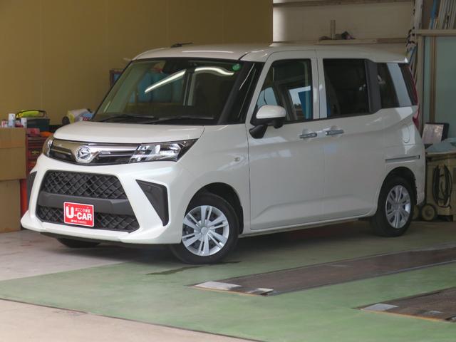 トールＸ　　　パワーウィンドウ　純正フロアマット　１年間無料保証元試乗車　バックカメラ付き　両席エアバッグ　電動格納ドアミラー　キーフリー　ワンオーナー　ウォークスルー　オートライト　記録簿　衝突安全ボディ　ＡＢＳ（三重県）の中古車