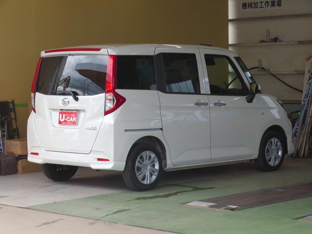 トールＸ　　　パワーウィンドウ　純正フロアマット　１年間無料保証元試乗車　バックカメラ付き　両席エアバッグ　電動格納ドアミラー　キーフリー　ワンオーナー　ウォークスルー　オートライト　記録簿　衝突安全ボディ　ＡＢＳ（三重県）の中古車