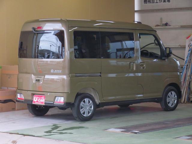 アトレーＲＳ　　　　　届出済未使用車　２ＷＤ　ＣＶＴ　１年間無料保証１オーナー車　メンテナンスノート　後カメラ　電動格納式ミラー　ターボエンジン　オートライト　ＬＥＤヘッドライト　衝突安全ボディ　キーフリー　パワーウィンドウ（三重県）の中古車