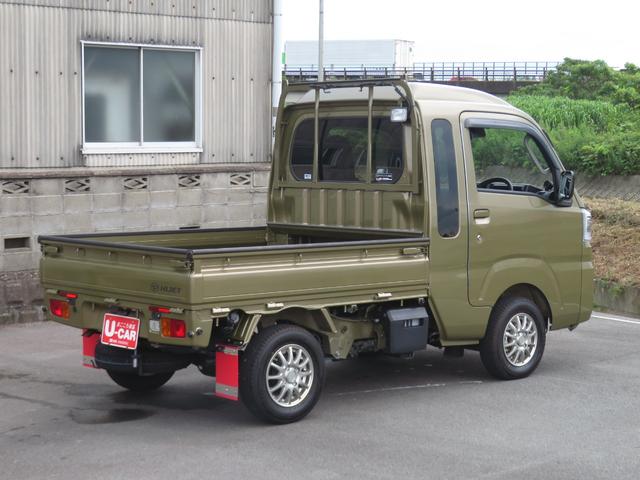 ハイゼットトラックジャンボＳＡIIIｔ　２ＷＤ　４ＡＴ　ＥＴＣ　１年間無料保証整備記録簿　Ｂカメ　ＬＥＤライト　ＤＶＤ　１オーナー　オートライト　ドライブレコーダー　車線逸脱警告　荷台ゴムマット　ゲートプロテクター　ゲートチェーン　あゆみ板掛け　レベリング　コーナーセンサー（三重県）の中古車