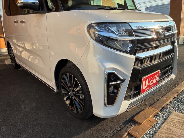タントカスタムＲＳ　　純正９型ナビ　パノラマカメラ　１年間無料保証両側オートスライドドア　地デジ　アダプティブクルコン　ＢＴオーディオ　ＥＴＣ付　前後Ｄレコ　電動格納式ドアミラー　　タ−ボ　ＵＳＢポート　運転席・助手席シートヒータ　コーナーセンサー　オートエアコン（三重県）の中古車