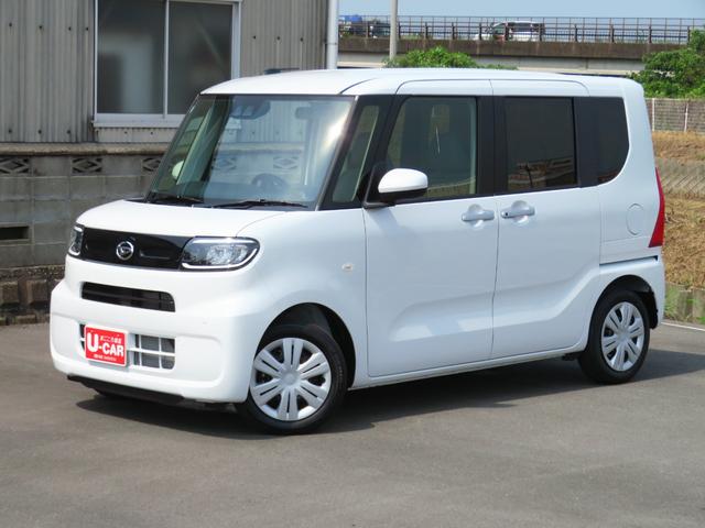 タントＸ　　届出済未使用車　電動パーキングブレーキ　１年間無料保証衝突軽減　プッシュスタート　電動格納式ミラー　Ｒカメラ　衝突安全ボディ　ワンオーナー　整備記録簿　運転席・助手席シ−トヒ−タ−　ＬＥＤヘッドライト　Ａライト　エアバッグ　キーフリー　パワーウィンドウ（三重県）の中古車