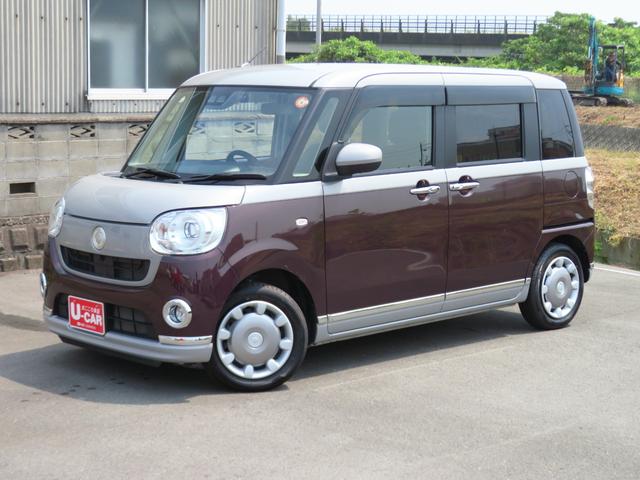 ムーヴキャンバスＧブラックインテリアＶＳ　ＳＡIII　　　　　１年間無料保証ブレーキサポート　車線逸脱警報　電動格納ミラー　ＬＥＤヘッド　ＵＳＢ　フルセグ　キーフリー　ＤＶＤ　Ｂｌｕｅｔｏｏｔｈ　前後ドライブレコーダー　パノラマカメラ　運転席シートヒーター　純正７型ナビ（三重県）の中古車
