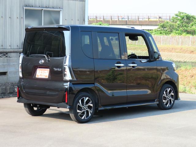 タントカスタムＸ　　　運転席・助手席シートヒーター　１年間無料保証衝突軽減Ｂ　Ａストップ　両自動ドア　電動ミラー　車線逸脱警報装置　ＬＥＤライト　衝突安全ボディ　ＡＵＴＯライト　盗難防止　ＡＷ　パノラマカメラ　キーフリー　コーナーセンサー　電動パーキングブレーキ（三重県）の中古車