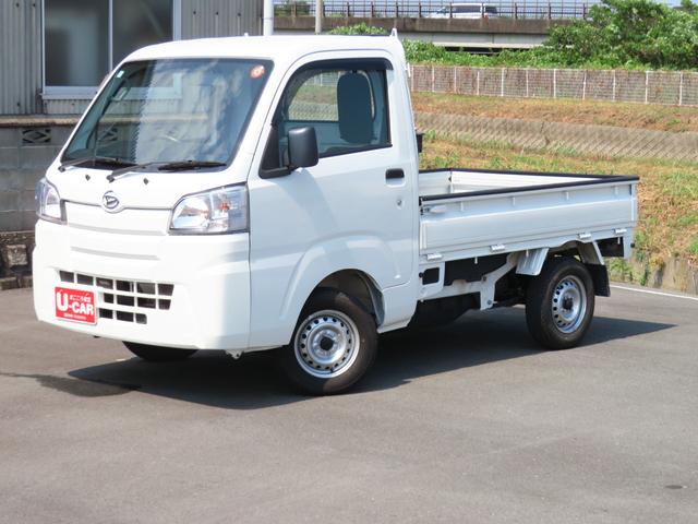 ハイゼットトラックスタンダード　２ＷＤ　５ＭＴ　荷台ゴムマット　１年間無料保証パワステ　メンテナンスノート　運転席エアバック　ＡＢＳ　オートライト　衝突安全ボディ　ゲートプロテクター　あゆみ板掛け　マニュアルエアコン　純正フロアマット　ＡＭ／ＦＭラジオ（三重県）の中古車