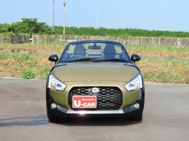 コペンエクスプレイ　　運転席・助手席シートヒーター　１年間無料保証安全ボディ　１オーナー　デュアルエアバッグ　キーフリー　セキュリティアラーム　アルミ　ＬＥＤヘッドライト　定期点検記録簿　ＡＢＳ　ターボ　オートライト　オートエアコン　パワーウィンドウ（三重県）の中古車