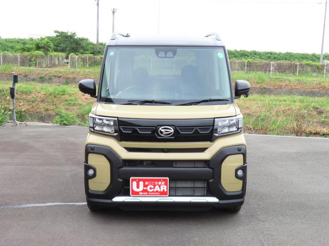 タントファンクロス　　運転席・助手席シートヒーター　１年間無料保証パノラマカメラ　コーナーセンサ　アイドリングストップ機能　ワンオーナー車　ルーフレール　両側パワースライドドア　車線逸脱警報　セキュリティ　記録簿　電動パーキングブレーキ　キーフリー　オートエアコン（三重県）の中古車