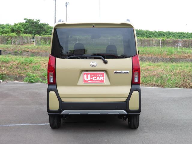 タントファンクロス　　運転席・助手席シートヒーター　１年間無料保証パノラマカメラ　コーナーセンサ　アイドリングストップ機能　ワンオーナー車　ルーフレール　両側パワースライドドア　車線逸脱警報　セキュリティ　記録簿　電動パーキングブレーキ　キーフリー　オートエアコン（三重県）の中古車
