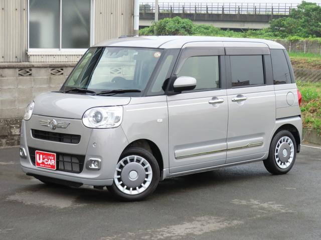 ムーヴキャンバスセオリーＧ　　　　純正７型ナビ　バックカメラ　１年間無料保証誤発進抑制装置　電動格納式ミラー　ＬＥＤランプ　ＵＳＢポート　ドラレコ　ＥＴＣ　ＤＶＤ　両側電動スライドドア　シートヒーター　ベンチシート　フルセグ　電動パーキングブレーキ　コーナーセンサー（三重県）の中古車