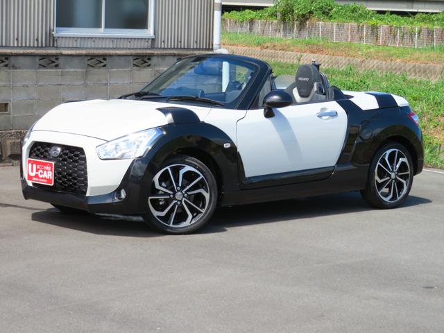 コペンエクスプレイＳ　　届出済未使用車　キーフリー　１年間無料保証ＬＥＤライト　ターボ　助手席エアバッグ　記録簿　ＡＢＳ　アイドリングストップ　アルミホイール　オートライト　運転席・助手席シートヒーター　オートエアコン　パワーウィンドウ（三重県）の中古車