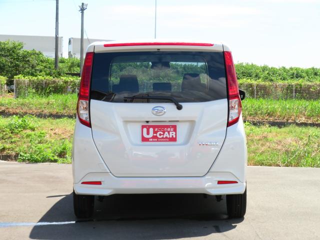 トールＸ　　助手席側パワースライドドア　キーフリー　１年間無料保証ワンオーナー　アイドリングストップ車　元試乗車　衝突軽減装置　電動格納ドアミラー　バックカメラ付き　両席エアバッグ　オートライト　ウォークスルー　コーナーセンサー　マニュアルエアコン　パワーウィンドウ（三重県）の中古車