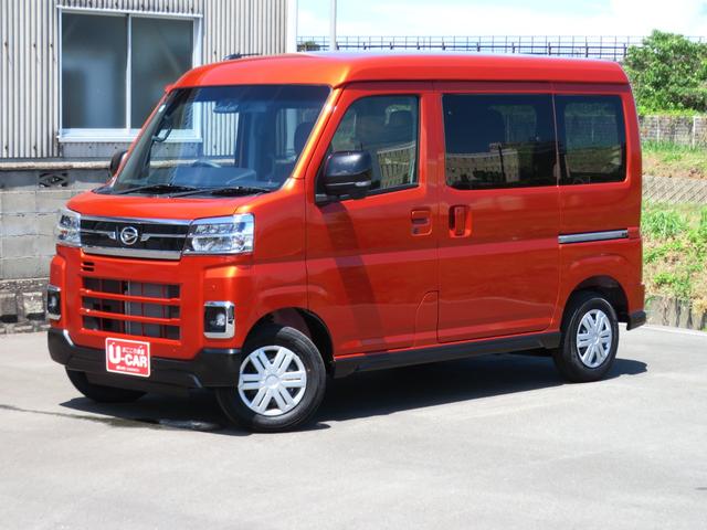 アトレーＲＳ　　　　　届出済未使用車　２ＷＤ　ＣＶＴ　１年間無料保証バックカメラ　両側自動ドア　アイドルストップ　１オーナー車　運転席エアバック　コーナーセンサ　電動格納ミラー　ターボエンジン　ＬＥＤヘッドライト　コーナーセンサー　キーフリー　パワーウィンドウ（三重県）の中古車