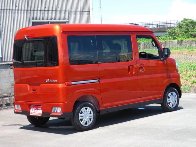 アトレーＲＳ　　　　　届出済未使用車　２ＷＤ　ＣＶＴ　１年間無料保証バックカメラ　両側自動ドア　アイドルストップ　１オーナー車　運転席エアバック　コーナーセンサ　電動格納ミラー　ターボエンジン　ＬＥＤヘッドライト　コーナーセンサー　キーフリー　パワーウィンドウ（三重県）の中古車