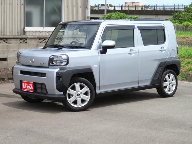 タフトＧ　　純正７型ナビ　バックカメラ　キーフリー　１年間無料保証スタイリッシュガラスルーフ　運転席シートヒーター　コーナーセンサー付き　電動格納ドアミラー　Ｂｌｕｅｔｏｏｔｈ対応　ＵＳＢ接続　レーンキープアシスト　ドライブレコーダー　ＤＶＤ　電動パーキングブレーキ（三重県）の中古車