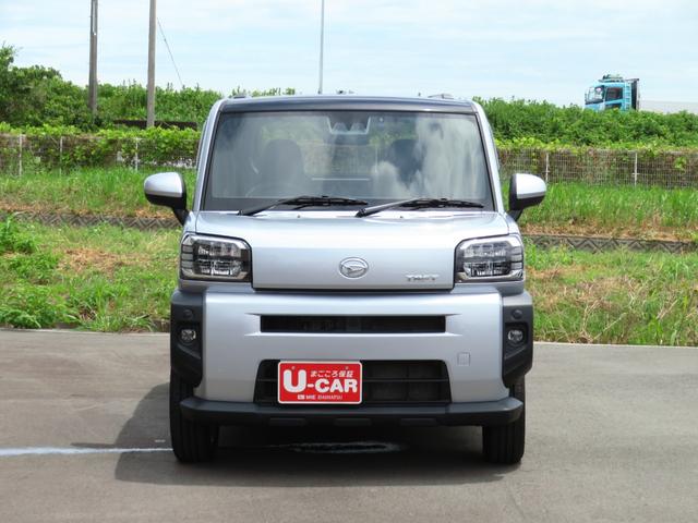 タフトＧ　　純正７型ナビ　バックカメラ　キーフリー　１年間無料保証スタイリッシュガラスルーフ　運転席シートヒーター　コーナーセンサー付き　電動格納ドアミラー　Ｂｌｕｅｔｏｏｔｈ対応　ＵＳＢ接続　レーンキープアシスト　ドライブレコーダー　ＤＶＤ　電動パーキングブレーキ（三重県）の中古車