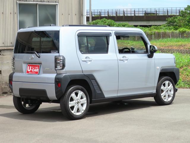 タフトＧ　　純正７型ナビ　バックカメラ　キーフリー　１年間無料保証スタイリッシュガラスルーフ　運転席シートヒーター　コーナーセンサー付き　電動格納ドアミラー　Ｂｌｕｅｔｏｏｔｈ対応　ＵＳＢ接続　レーンキープアシスト　ドライブレコーダー　ＤＶＤ　電動パーキングブレーキ（三重県）の中古車
