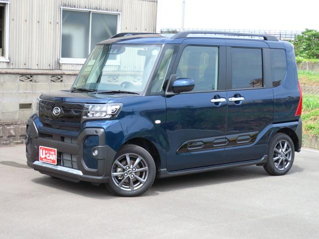 タントファンクロス　　運転席・助手席シートヒーター　１年間無料保証コーナーセンサ　誤発進抑制装置　ワンオーナー車　両側パワースライドドア　バックモニタ−　ＬＥＤライト　車線逸脱警報　セキュリティ　オートライト　電動パーキングブレーキ　キーフリー　オートエアコン（三重県）の中古車