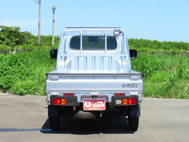 ハイゼットトラックＥＸＴ　　４ＷＤ　５ＭＴ　ゲートプロテクター　１年間無料保証リモコンキー　ＬＥＤヘッドライト　アイドリングストップ機能　ワンオーナー車　ＡＢＳ　誤発進抑制機能　エアバッグ　オートライト　デフロック　Ｈｉ＆Ｌｏ切替　あゆみ板掛け　荷台作業照明　マニュアルエアコン（三重県）の中古車