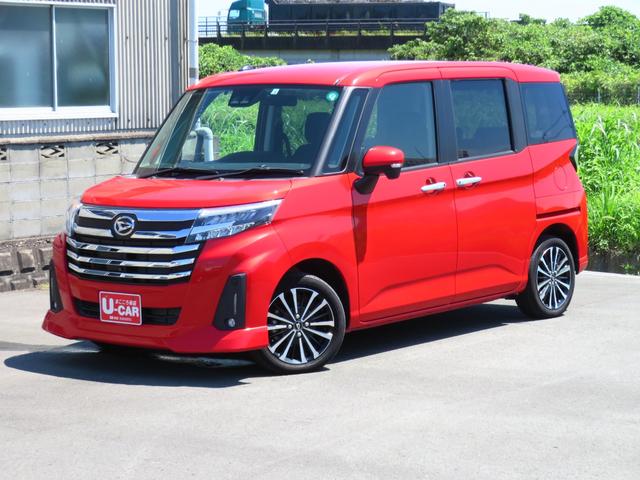 トールカスタムＧ　ターボ　１年間無料保証両側ＰＳドア　アダプティブクルコン　Ｉ−ＳＴＯＰ　パノラマカメラ　ブレーキサポート　ＢＴ　ＥＴＣ　ウォークスルー　前後ドラレコ　ＬＥＤヘットライト　ＵＳＢ　電動パーキングブレーキ　コーナーセンサー（三重県）の中古車