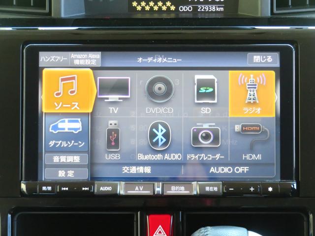 トールカスタムＧ　ターボ　１年間無料保証両側ＰＳドア　アダプティブクルコン　Ｉ−ＳＴＯＰ　パノラマカメラ　ブレーキサポート　ＢＴ　ＥＴＣ　ウォークスルー　前後ドラレコ　ＬＥＤヘットライト　ＵＳＢ　電動パーキングブレーキ　コーナーセンサー（三重県）の中古車