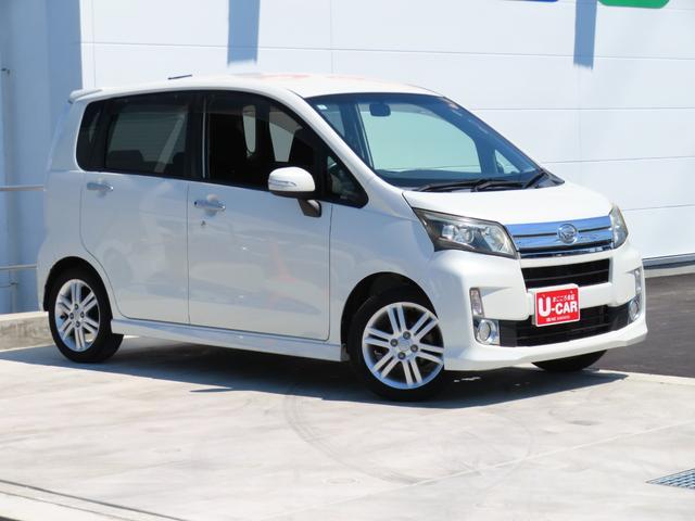ムーヴカスタム　ＲＳ　純正７型ナビ　オートエアコン　１年間無料保証１オーナー車　オートミラー　ＴＶ　ＤＶＤ再生可　ＥＴＣ　ターボ車　Ｗエアバック　ＬＥＤランプ　フロントベンチシート　オートライト　ＡＢＳ　キーフリー　点検記録簿　衝突安全ボディ　Ｂｌｕｅｔｏｏｔｈ対応（三重県）の中古車