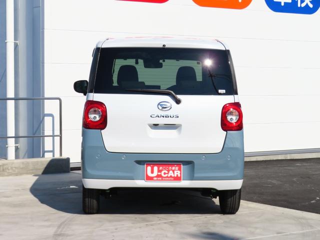 ムーヴキャンバスストライプスＧターボ　純正１０型ナビ　ＥＴＣ　１年間無料保証Ｂｌｕｅｔｏｏｔｈ対応　衝突軽減装置　ソナー　デモカーＵＰ　地デジ　シートＨ　１オーナー　ＤＶＤ　両側電動ドア　ターボ車　記録簿　衝突安全ボディ　パノラマカメラ　前後ドラレコ　電動パーキングブレーキ（三重県）の中古車