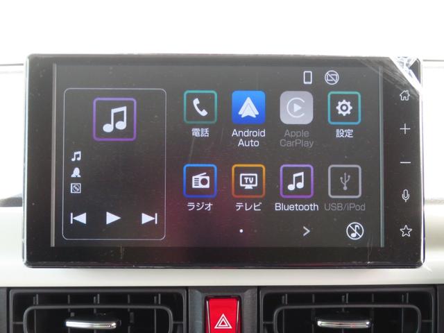 ムーヴキャンバスストライプスＧターボ　電動パーキングブレーキ　１年間無料保証Ｂｌｕｅｔｏｏｔｈ対応　衝突軽減装置　コーナーセンサー　デモカーＵＰ　地デジ　シートＨ　１オーナー　Ｂカメラ　両側電動ドア　ターボ車　記録簿　衝突安全ボディ　ＵＳＢ　９型ディスプレイオーディオ（三重県）の中古車
